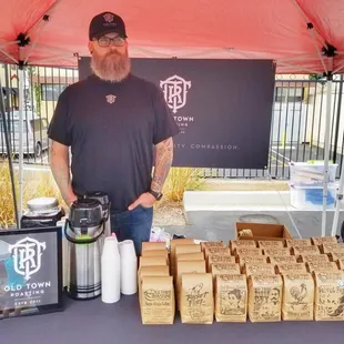 ShawnTheRoaster working an event