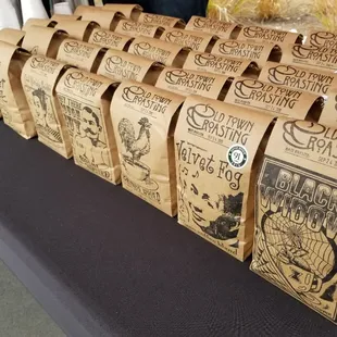 Some of our custom blends