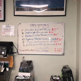 Daily Specials