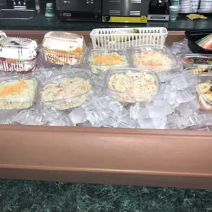 Fresh Fruit and Cold salads