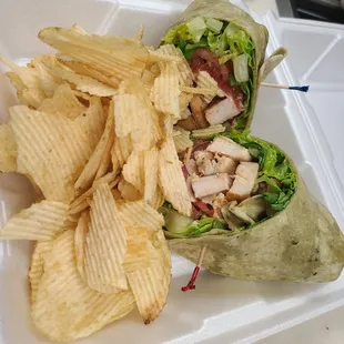 Italian Gourmet Chicken Wrap