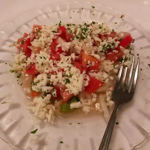 Serbian Tomato Salad