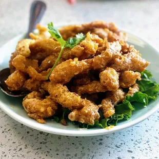 Salted Egg Yolk Pork