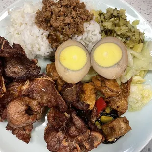 Pork Chop Over Rice