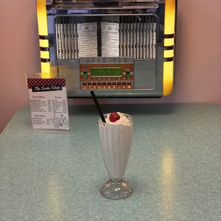 Creole cream cheese milkshake