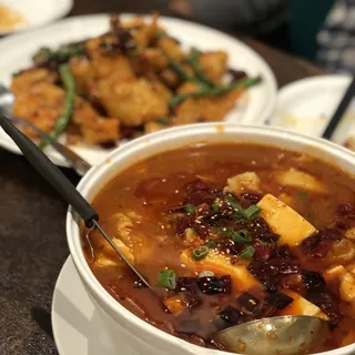 Szchuan Style Spicy Fish & Tofu