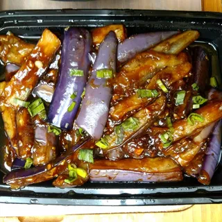 Braised Eggplant With Soybean Sauce