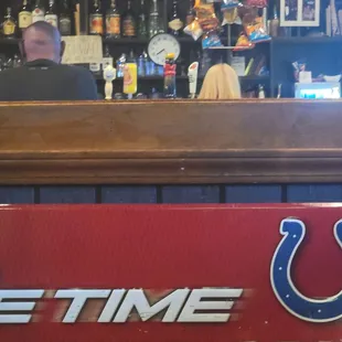 The bartender who never greeted us