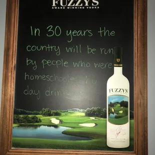 "In 30 years the country will be run by people who were homeschooled by day drinkers"  #truth