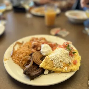 Breakfast plate (from buffet)