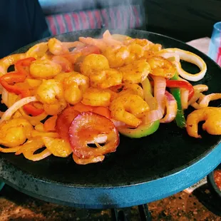 Shrimp Fajitas