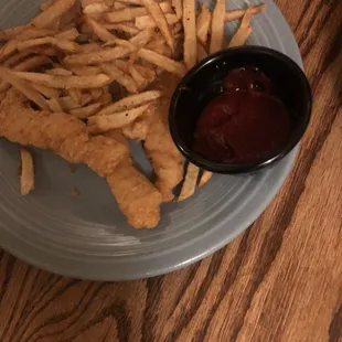 Gross chicken fingers