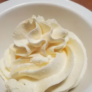 Whipped Cream requested on the side