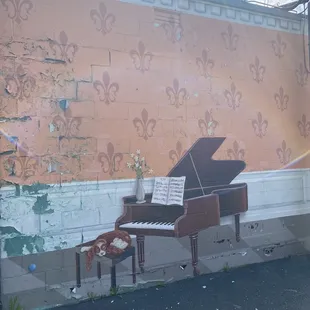 outside