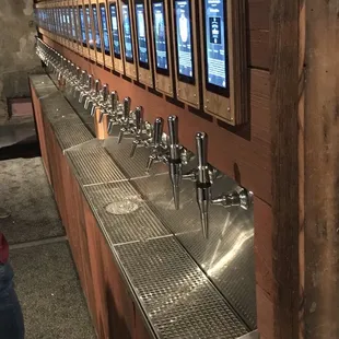 Pour your own beer. Great idea!