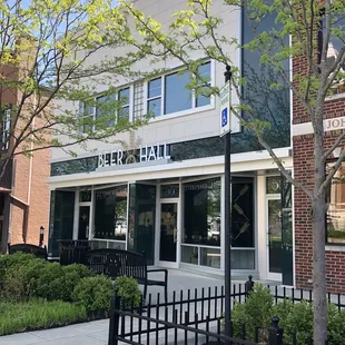 The outside of this Beer Hall is so pretty in person!