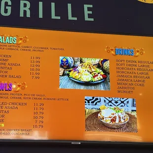 ramen and noodles, menu