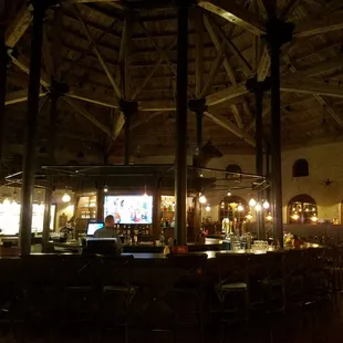 the interior of the old towne farmers market