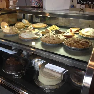 The pies are homemade and made fresh daily!!