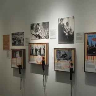 Temporary Exhibit on 2nd Floor of Louie Armstrong