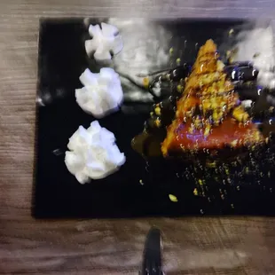 Pistachio cheesecake! Made in house