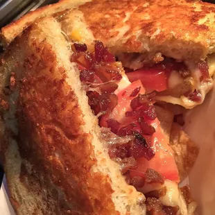 Blessed by the grilled cheese gods!