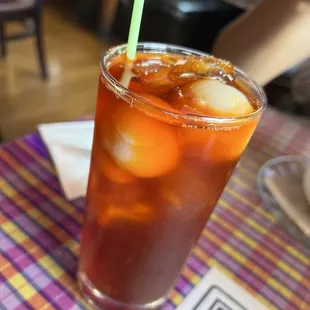 Lychee Thai tea