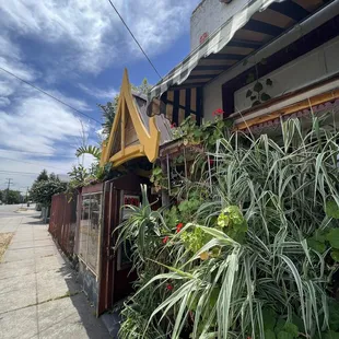 Outside entrance
