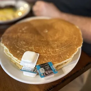 Pancakes they are huge!!!!