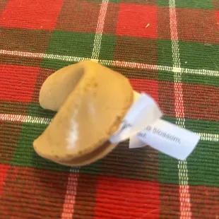 An amazing fortune, cookie with three fantastic fortunes!