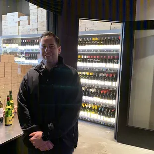 Owner Nick.  Very knowledgeable about wine
