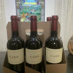 Newest addition to my wine cellar.  2016 Cade Estate cab at $99/bottle which is a great price point for this wine.  WA 96 JD 97