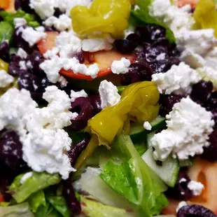 Greek Salad Wrap