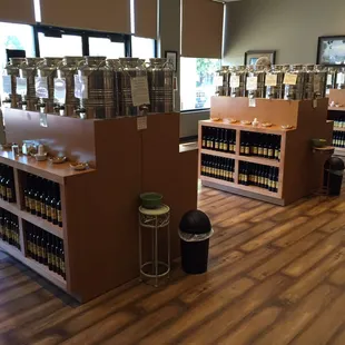 the inside of a store