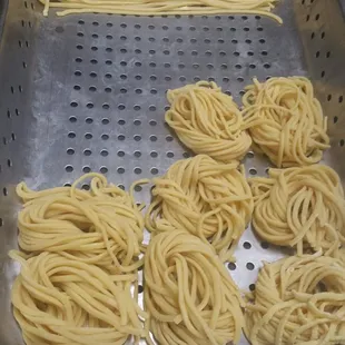 All Natural Home Made Spaguetti.