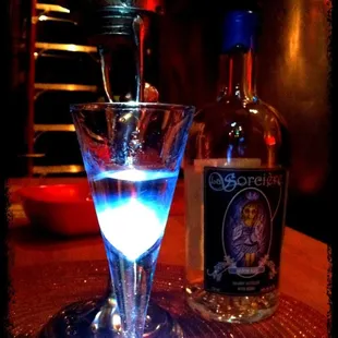 Absinthe ~ watching our faeries cloud up the glass...
