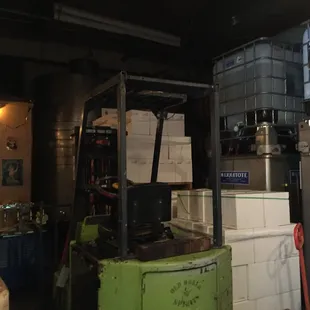 Small area for the facility