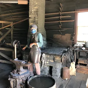 Blacksmith. Great guy. Friendly. Funny. Great for the whole family. Thank you for the hook :)