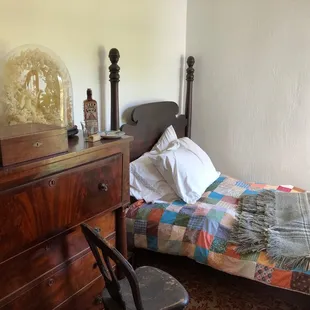 One of the rooms in yankee home I believe,