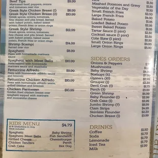 Better pictures of menu