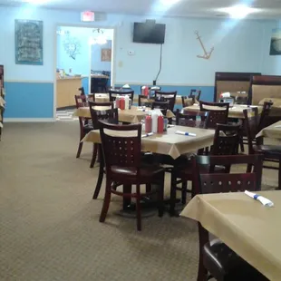 interior, sushi and sashimi