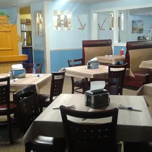 interior, sushi and sashimi