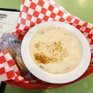 Clam chowder