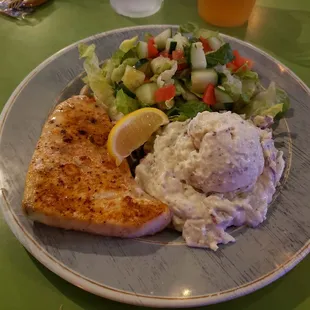 6 oz Swordfish with 2 Sides