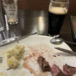 Remains of the Lamb loin.