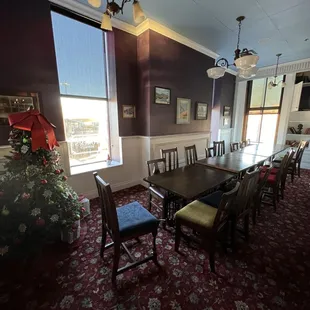 Upstairs private room