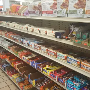 The granola bar is never ending.... yum