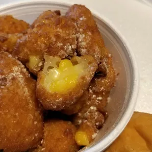 fried corn fritters