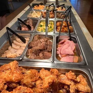 interior, chicken wings and fried chicken