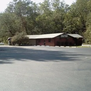 outside
